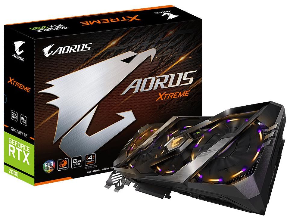 Gigabyte AORUS GeForce RTX 2080 Xtreme Edition GDDR6 – 8GB