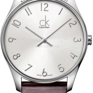 Calvin Klein Men’s Leather Analog Watch K4D211G6