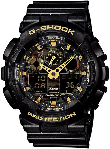 G-SHOCK Men’s Analog/Digital Watch GA-100CF-1A9DR