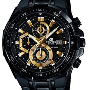 Casio Edifice for Men – Analog Stainless Steel Band Watch – EFR-539BK-1AVUDF, Quartz