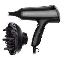 Braun  HD530 Satin Hair 5 Iontic Dryer With Diffuser – 2000 Watt