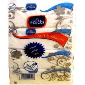 Fay  Folda مناديل – 300 قطعة – 4 قطع