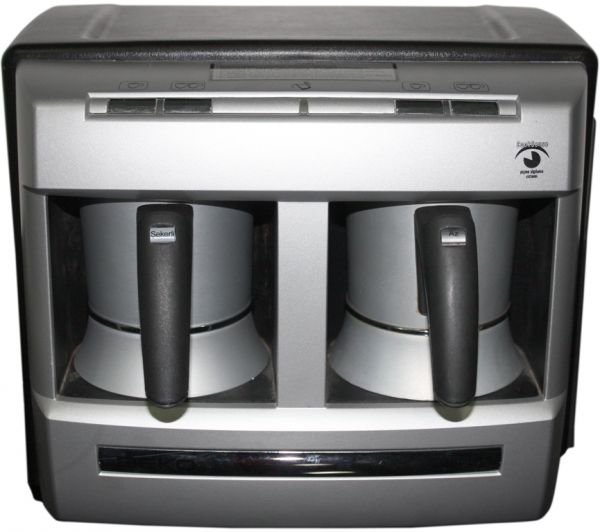 Beko BKK 2113- Turkish Coffee Machine With Double Pot – Silver