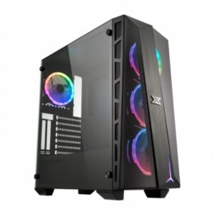 XIGMATEK Cyclops Black WIHE 4FAN ARGB GAMING CASE