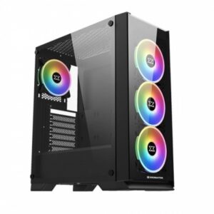 XIGMATEK Sirocon III Black WIHE 4FAN ARGB GAMING CASE