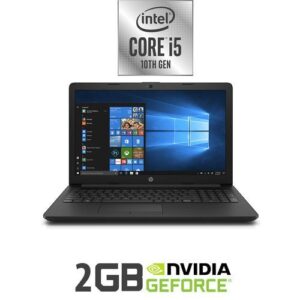 HP 15-da2180nia Laptop – Intel Core I5 – 4GB RAM – 1TB HDD – 15.6-inch HD – 2GB GPU – DOS – Jet Black