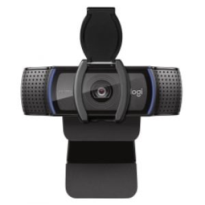 Logitech C920S Webcam لوجيتيك كاميرا ويب 1920 x 1080 متوافقة مع بي سي و ماك