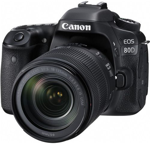 Canon EOS 80D Body Only – 24.2 MP, DSLR Camera, Black