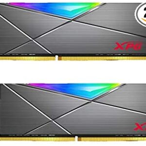 XPG SPECTRIX D50 RGB Gaming Memory: 16GB (2x8GB) DDR4 3200MHz CL16