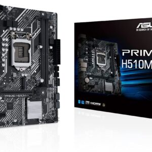 Asus Prime H510M مذربورد انتل برايم H510M-K ميكرو ايه تي اكس من اسوس