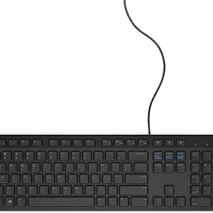 لوحة مفاتيح USB بسلك من ديل – Dell KB216-BK-UK