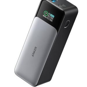 Anker 737 Power Bank انكر باور بانك 737 (باور كور 24K)، شاحن محمول 3 منافذ 24000mAh مع مخرج 140 واط