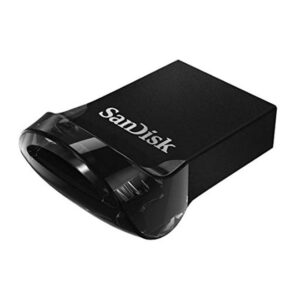 درايف USB ألترا فيت بوصلة USB 3.1 وتصميم صغير الحجم وسرعة عالية وتقنية التوصيل والتشغيل 256.0 GB