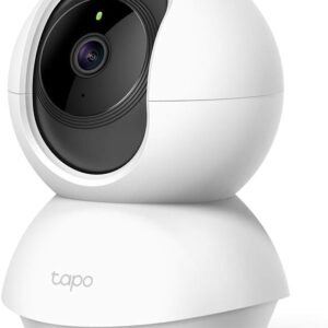 كاميرا سمارت قابلة للإمالة والدوران 360 درجة بتقنية واي فاي‎ من تابو Tapo C200 360-Degree، 1080 بكسل – ابيض