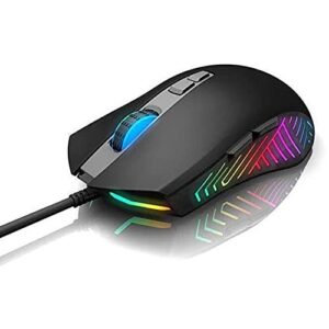 TechnoZone V70 FPS RGB Wired Gaming Mouse