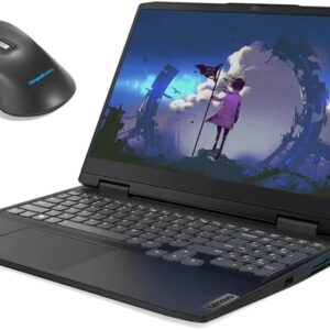 لاب توب لينوفو ايديا باد للألعاب 3- انتل كورi7-12650H 10 نواة، انفيديا جي فورس RTX 3050 4GB GDDR6 جرافيكس 16GB رام 512GB SSD 15.6 بوصة FHD 1920x1080 IPS 120Hz، إضاءة خلفية RGB 4Z ويندوز11 وماوس ألعاب
