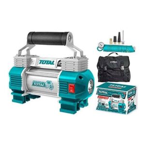 منفاخ هواء للسيارات توتال اوتوماتيكية محمولة للسيارة Total Tools Auto Electric Pump