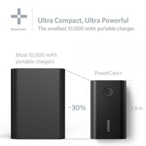 سعر ومواصفات باور بانك انكر باور بلس 10050 mAh المحمولة مع تقنية