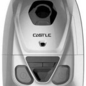 Castle Bagged Vacuum Cleaner, 2400 Watt, Silver - VC1624