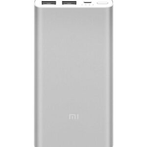 Shop Xiaomi 10000 mAh Power Bank For Xiaomi Silver online in Egypt