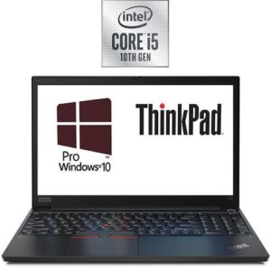 Thinkpad E15 Laptop - Intel Core I5 - 8GB RAM -1TB HDD -15.6-inch FHD - 2GB GPU - Win 10 Pro - Black