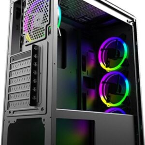 XIGMATEK Beast Mid-Tower Case, 158mm CPU Cooler Clearance, 240mm