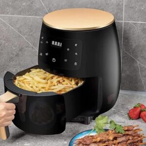 Air Fryer 6 Liter 2400W Multifunction Touch Screen Black