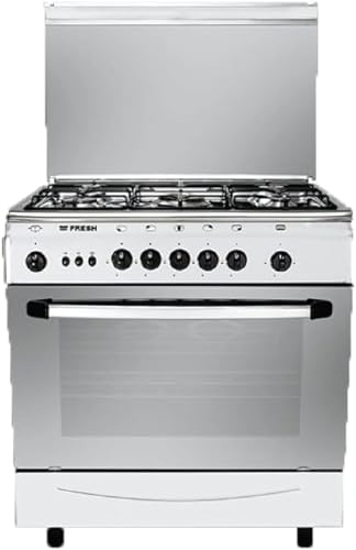 Fresh Cooker 5 Burners Forno 55/80 Oven Safety Heat