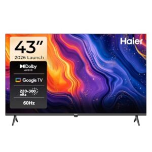 Haier H43K80EF- 43 Inch FHD Smart Google TV Dolby H43K80EF- 43