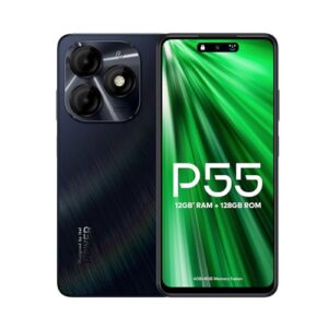 Itel P55 8GB RAM 128GB Storage Smartphone, 6.6 Inch Size, Moonlit Black - 1 Year Warranty/Local Version