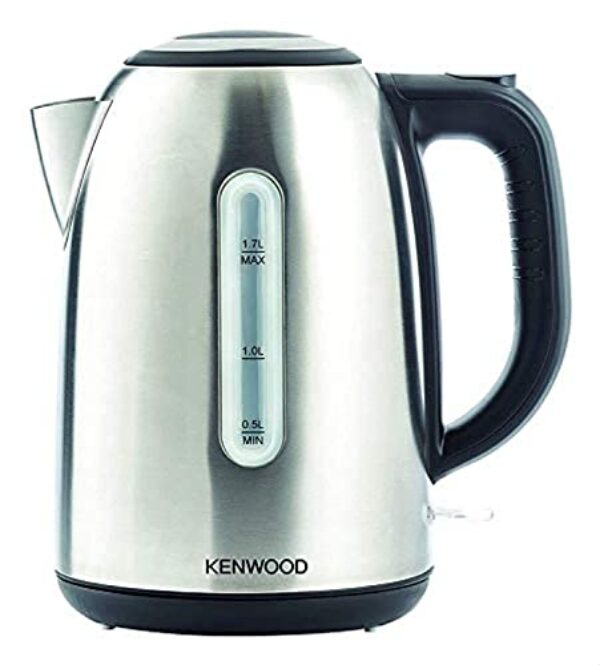 Kenwood Stainless Steel Cordless Kettle, 2200 Watts, 1.7L Capacity – International Warranty – ZJM01.AOBK