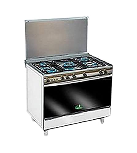 Kiriazi -8900- Cooker 5 burners Stainless Steel