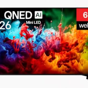 LG 65 Inch QNED AI MiniLED QNED72 4K Smart ال جي 65 بوصة QNED72 4K سمارت