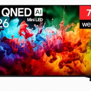 LG 75 Inch QNED AI MiniLED QNED72 4K Smart ال جي 75 بوصة QNED72 4K سمارت