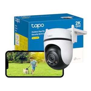 Tapo TP-Link 2K Outdoor Pan/Tilt Security Wi-Fi Camera