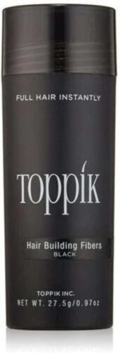 Toppik Hair Building Fibers توبيك لإنبات الشعر، 27.5 جرام – اسود