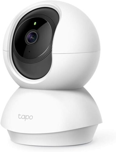 كاميرا سمارت قابلة للإمالة والدوران 360 درجة بتقنية واي فاي‎ من تابو Tapo C200 360-Degree، 1080 بكسل – ابيض