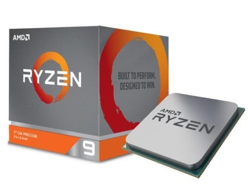 AMD Ryzen 9 3900X 12-core, 24-thread unlocked desktop processor with Wraith Prism LED Cooler