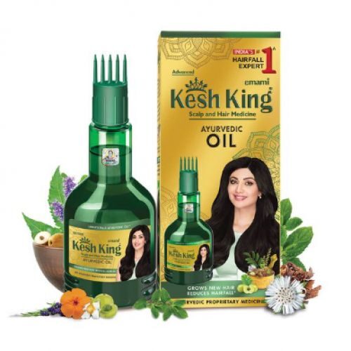 Kesh King Scalp And Hair Medicine  Oil كيش كينج زيت أيورفيدا لفروة الرأس