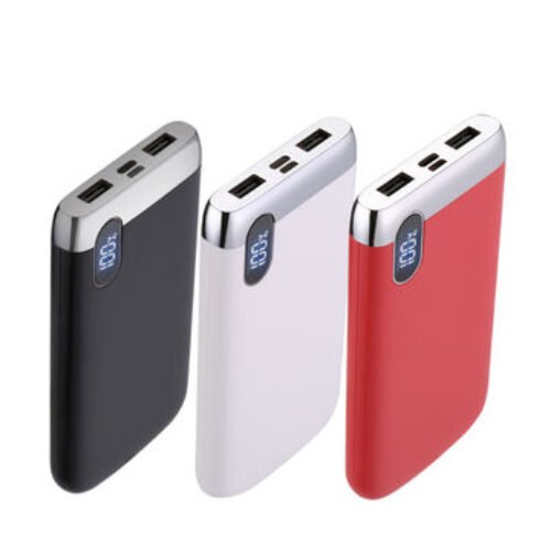 JOYROOM D-M194 PLUS Wireless Charging Power Bank 20000Mah 2.1A Series With Digital Screen – White Silver