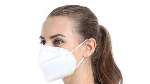KN95 Medical Respiratory Mask With Filter- 6 Pcs – White