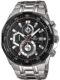 ساعة كاسيو اديفيس سوداء للرجال بسوار من الستانلس ستيل كرونوغراف EFR-539D-1A – Casio Men’s Black Watch