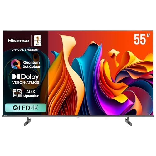 Hisense 55 Inch QLED 4K VIDAA Smart TV