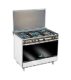 Kiriazi -8900- Cooker 5 burners Stainless Steel