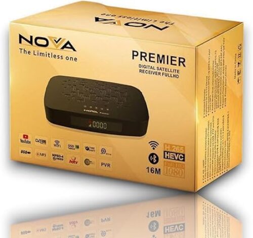 Nova Premier Full HD 1080p Digital Satellite Receiver نوفا 1080P ديجيتال رسيفر