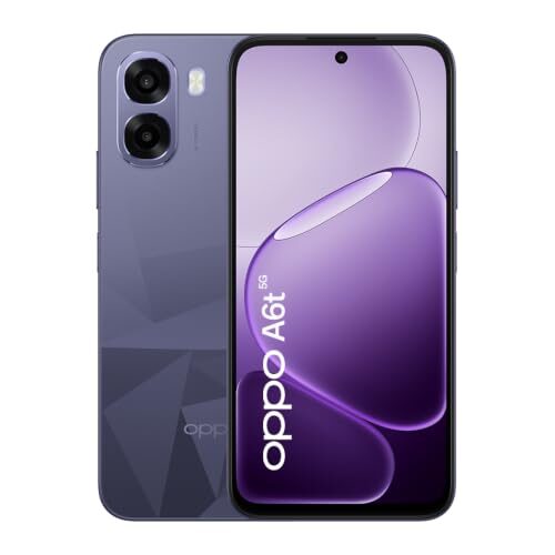 OPPO A6T 5G 6 * 128 GRYSTAL VIOLET أوبو A6T 6 128