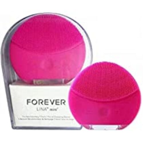 Forever Silicon Facial Cleansing Electric Brush Pink
