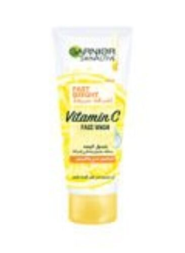 Garnier SkinActive Fast Bright Face Wash With Pure Lemon Essence غارنييه غسول الوجه سكين أكتيف إشراقة سريعة بخلاصة الليمون النقي