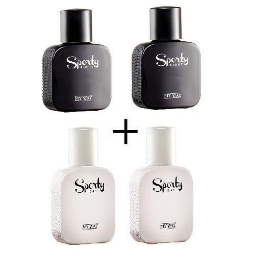 Sporty Night + Sporty Day – For Men – 30ml – 4 Pcs