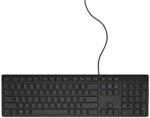 لوحة مفاتيح USB بسلك من ديل – Dell KB216-BK-UK